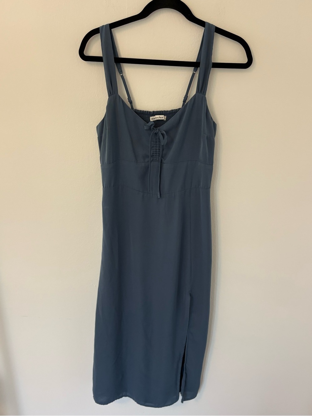 Abercrombie Slate Blue Midi Dress Medium